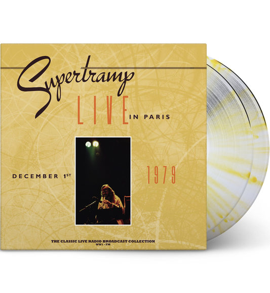 Supertramp – Live in Paris 1979 (Limited Edition Double-LP on 180g Clear/Orange Splatter Vinyl)