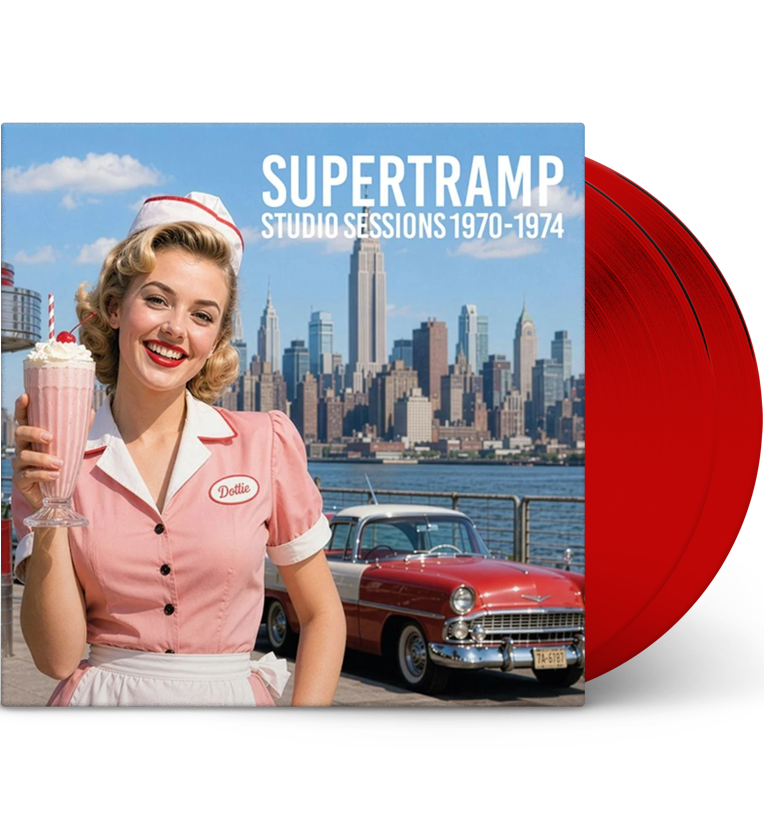 Supertramp – Studio Sessions 1970–1974 (Limited Edition Double-LP on Red Vinyl)