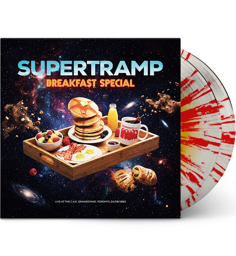 Supertramp – Breakfast Special (Limited Edition Double-LP on Fried Egg w/ Ketchup Splatter Vinyl)