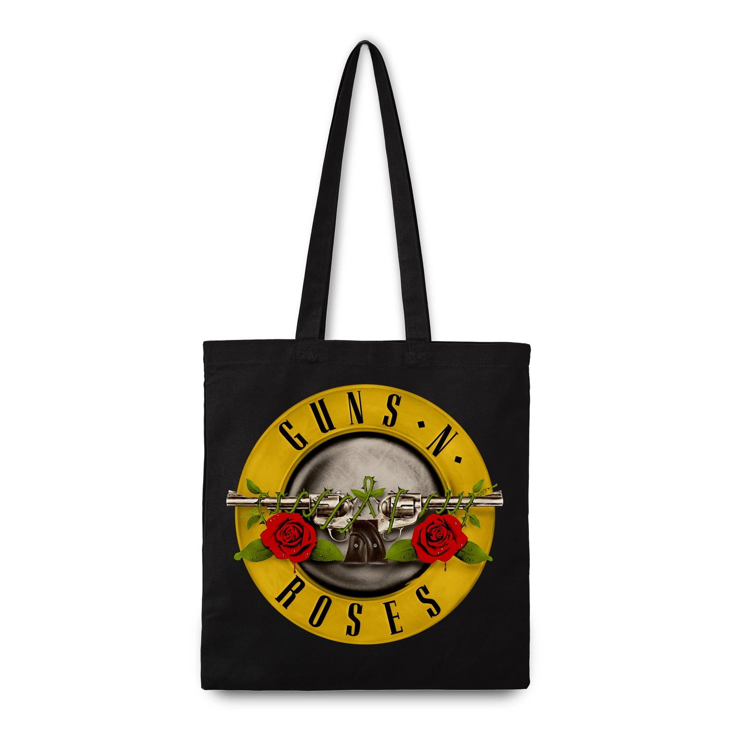 Guns N' Roses Tote Bag (Roses Logo Design)