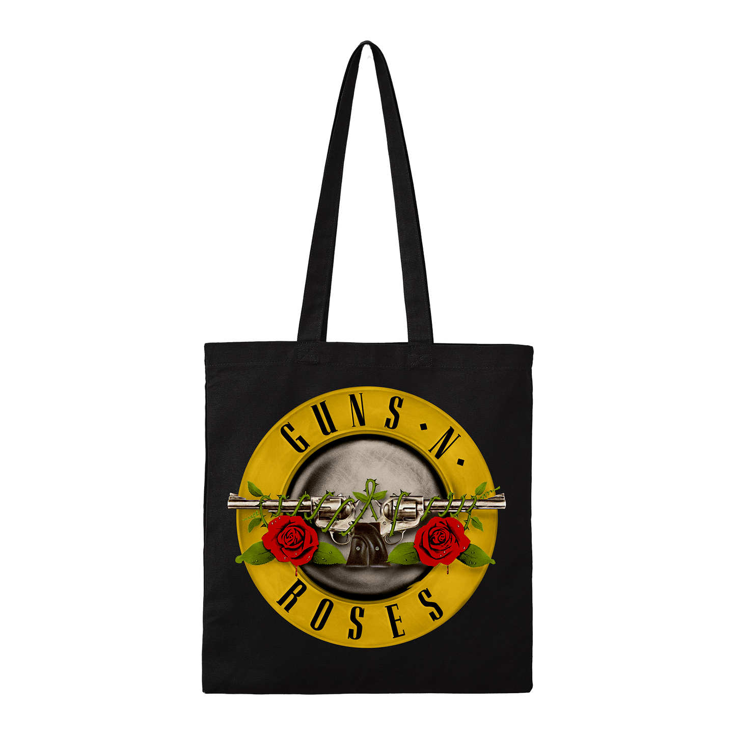 Guns N' Roses Tote Bag (Roses Logo Design)