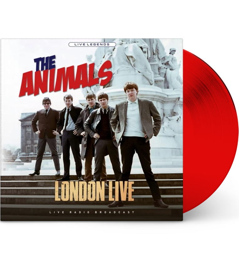 The Animals – London Live (12-Inch Album on 180g Transparent Red Vinyl)