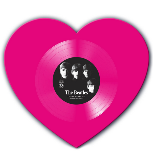 The Beatles – Love Me Do (Heart-Shaped Pink Vinyl)