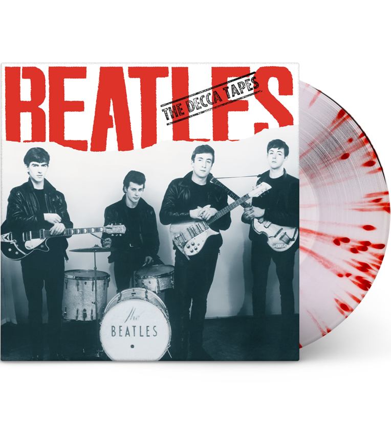 The Beatles – The Decca Tapes (Limited Edition 12-Inch Album on 180g Clear/Red Splatter Vinyl)