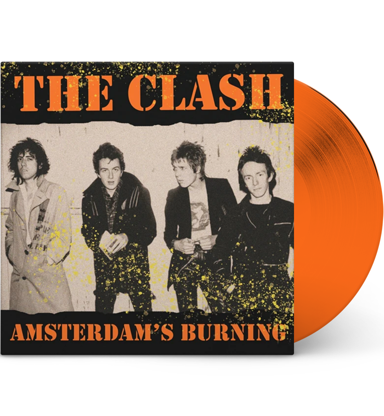 The Clash – Amsterdam’s Burning (Limited Edition 12-Inch Album on Orange Vinyl)