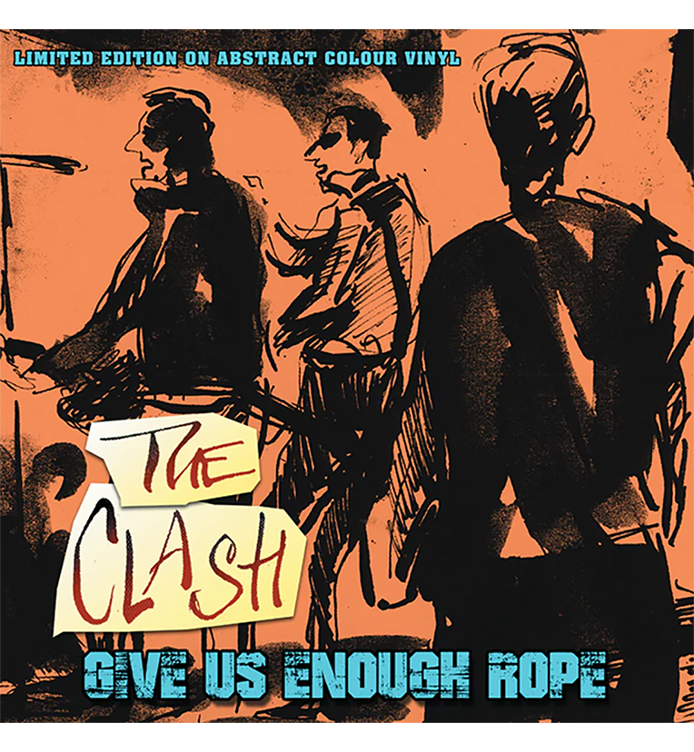 The Clash – Give Us Enough Rope (Ltd Ed on Abstract Coloured Vinyl)