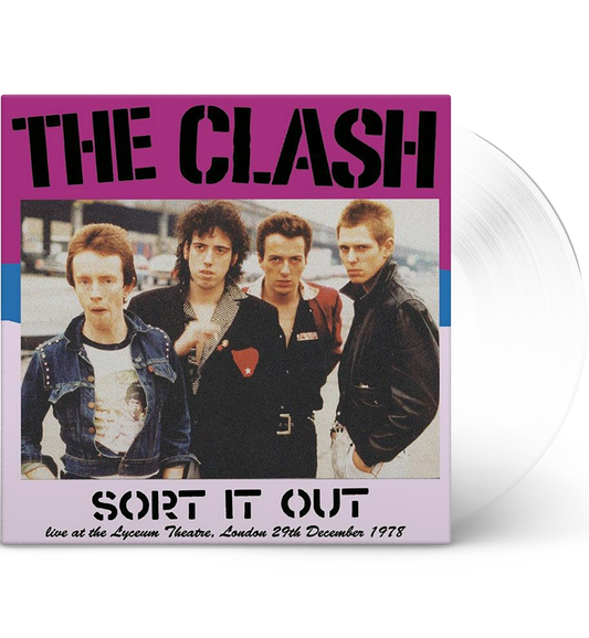 The Clash – Sort It Out: Live in London, 1978 (Limited Edition 12-Inch Album on Clear Vinyl)
