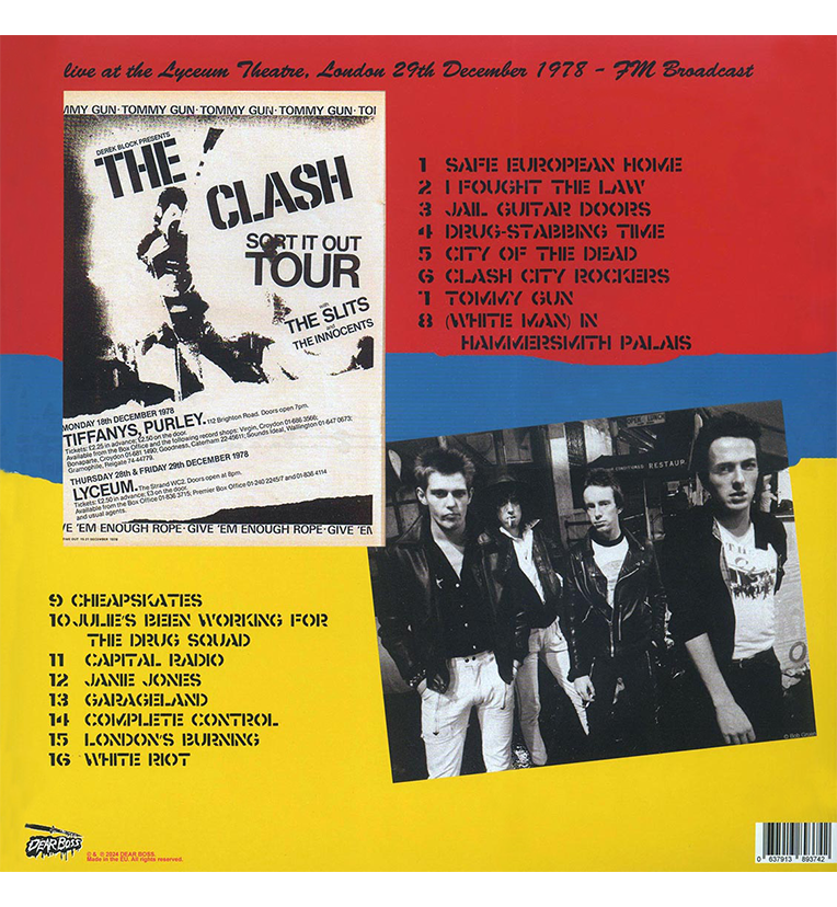 The Clash – Sort It Out: Live in London, 1978 (12-Inch Album)