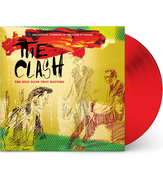 The Clash – The Only Band That Matters (Limited Edition 12-Inch Album on Red Vinyl)