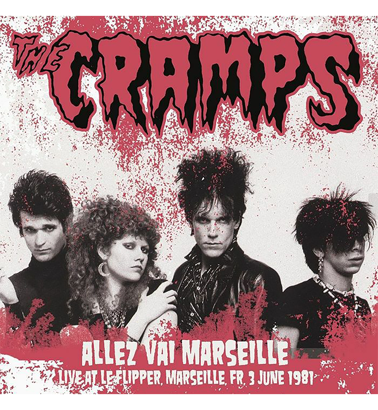 The Cramps – Allez Vai Marseille: Live in Marseille, 1981 (Limited Edition 12-Inch Album on Splatter Vinyl)