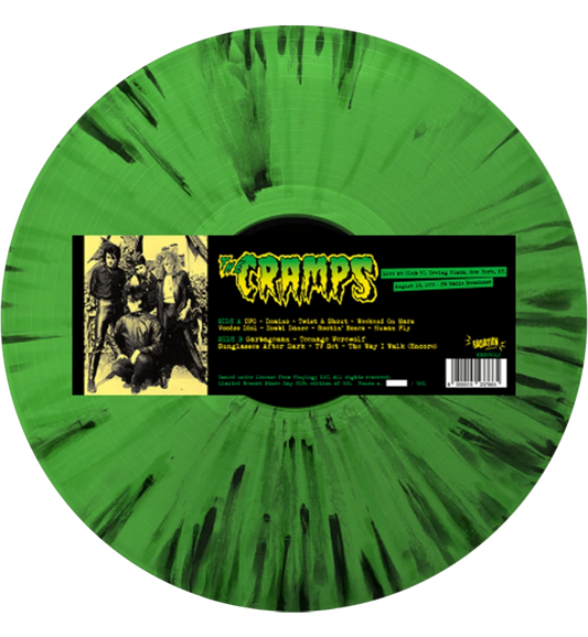The Cramps – Live in New York, 18 August 1979 (RSD 2026 Limited Edition 12-Inch Album on Splatter Vinyl)