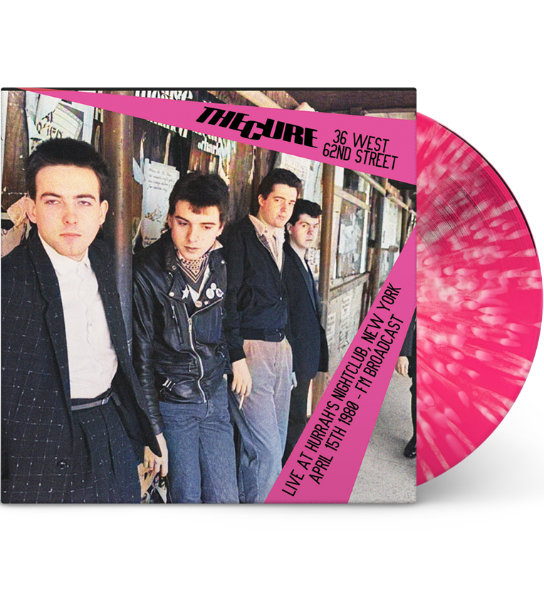 The Cure – 36 West 62nd Street: Live in New York, 1980 (Limited Edition 12-Inch Album on Splatter Vinyl)