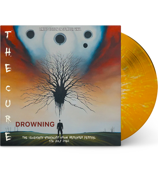 The Cure – Drowning: Live at the Rock Werchter Festival, Belgium, 1981 (12-Inch Album on Splatter Vinyl)