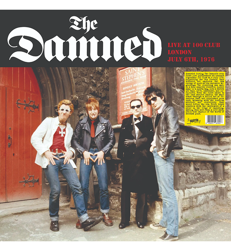 The Damned – Live at the 100 Club, London, 6 July 1976 (12-Inch Album)