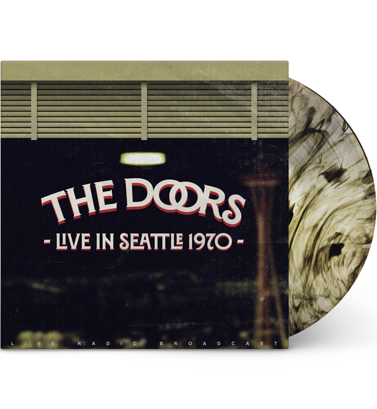 The Doors – Live in Seattle, 1970 (Limited Edition 12-Inch Album on 180g Grey Marble Vinyl)