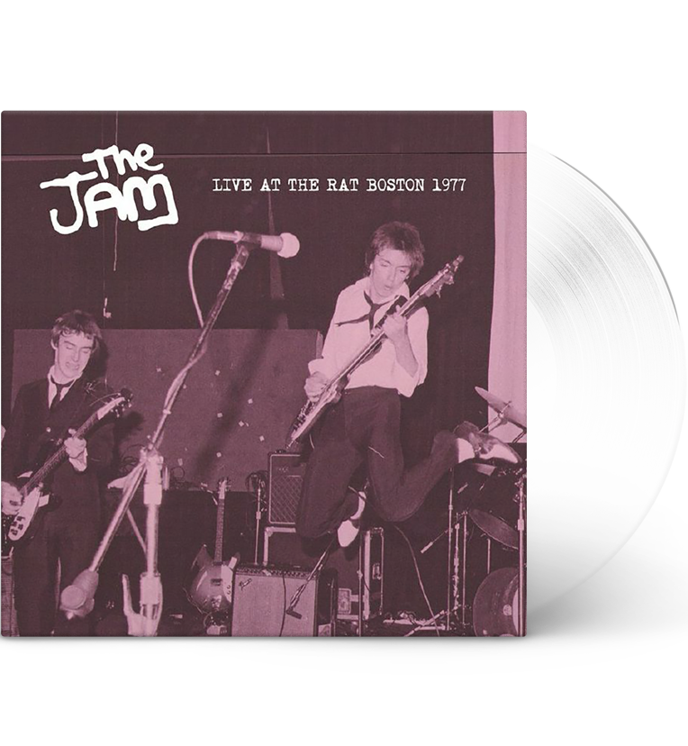 The Jam – Live at the Rat, Boston, 1977 (Limited Edition 12-Inch Album on Clear Vinyl)