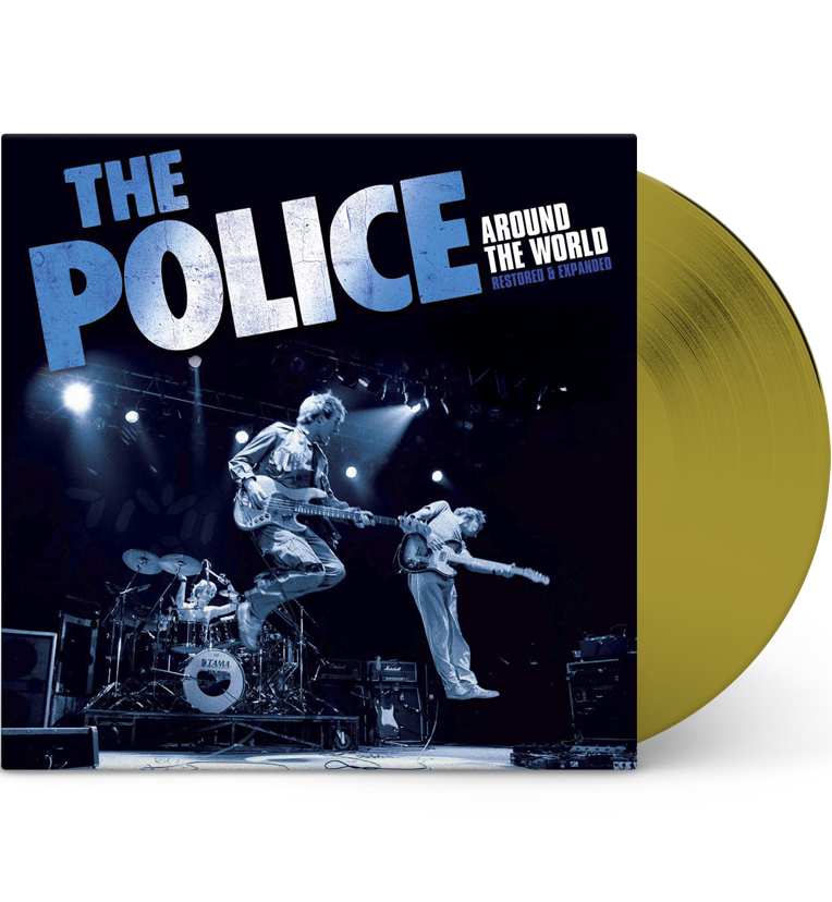 The Police – Around the World: Restored & Expanded (Limited Edition 12-Inch Album on Gold Vinyl with DVD)