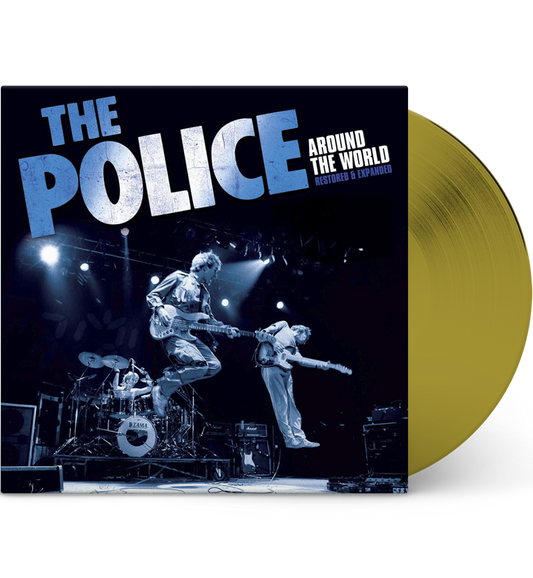 The Police – Around the World: Restored & Expanded (Limited Edition 12-Inch Album on Gold Vinyl with DVD)