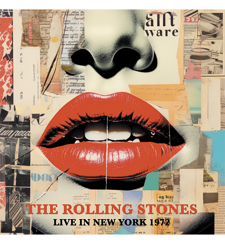 The Rolling Stones – Live in New York, 1972 (Limited Edition 12-Inch Album on Turquoise Vinyl)