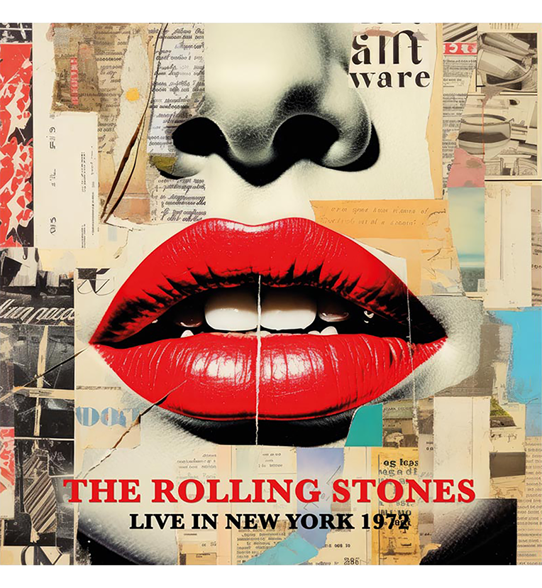 The Rolling Stones – Live in New York, 1972 (Limited Edition 12-Inch Album on Red Vinyl)