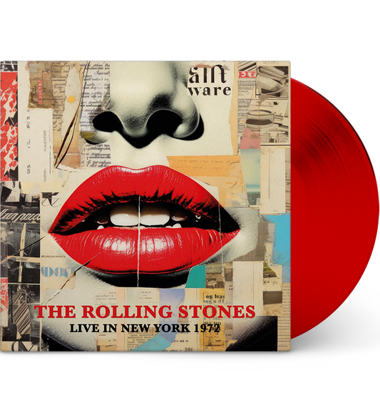 The Rolling Stones – Live in New York, 1972 (Limited Edition 12-Inch Album on Red Vinyl)