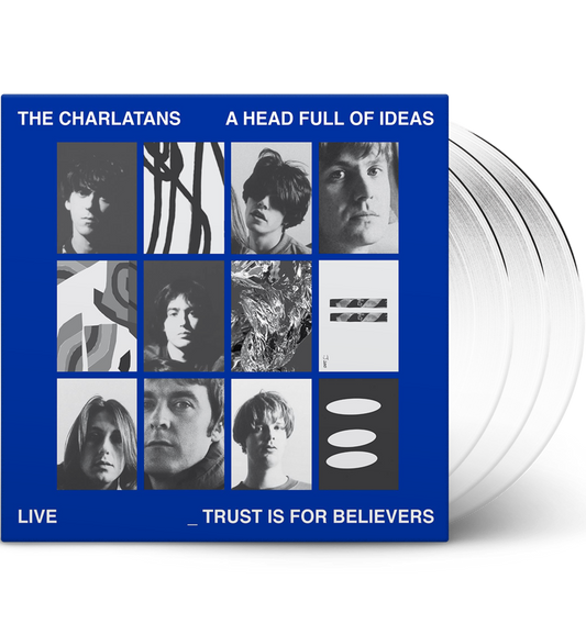The Charlatans – A Head Full of Ideas (Triple-LP on Opaque White Vinyl)