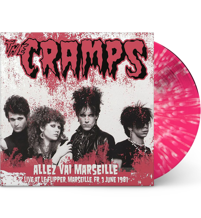 The Cramps – Allez Vai Marseille: Live in Marseille, 1981 (Limited Edition 12-Inch Album on Splatter Vinyl)