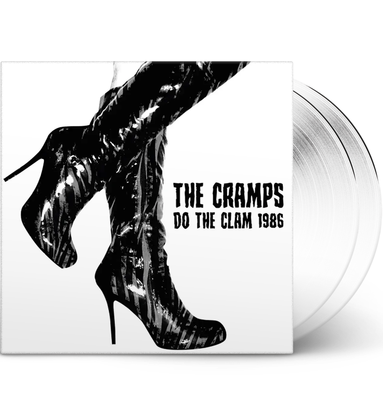 The Cramps – Do the Clam 1986 (Double-LP on White Vinyl)