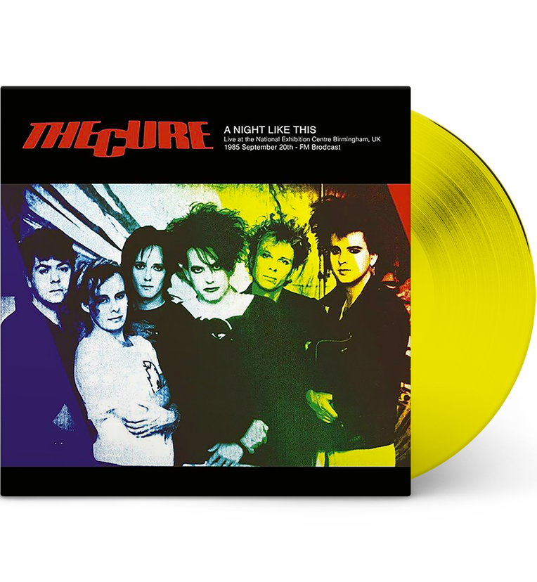 The Cure – A Night Like This: Live in Birmingham, 1985 (Limited Edition 12-Inch Album on Yellow Vinyl)