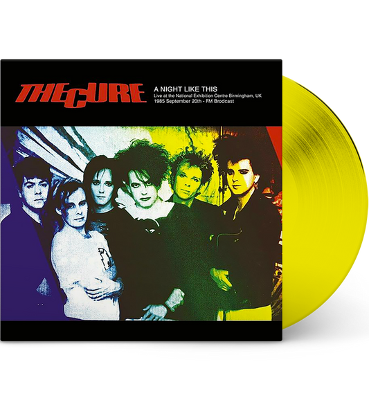 The Cure – A Night Like This: Live in Birmingham, 1985 (Limited Edition 12-Inch Album on Yellow Vinyl)