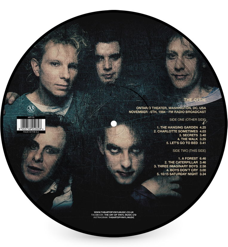 The Cure – Live in Washington, D.C., 1984 (12-Inch Picture Disc)