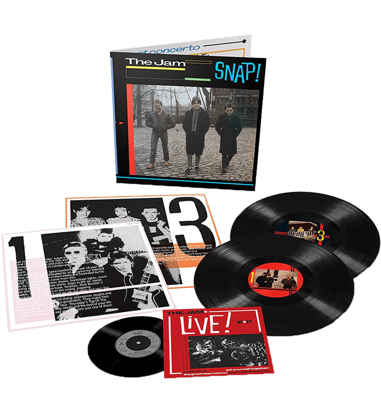 The Jam – Snap! (12-Inch Double-LP on 180g Vinyl with 7-Inch Live EP)
