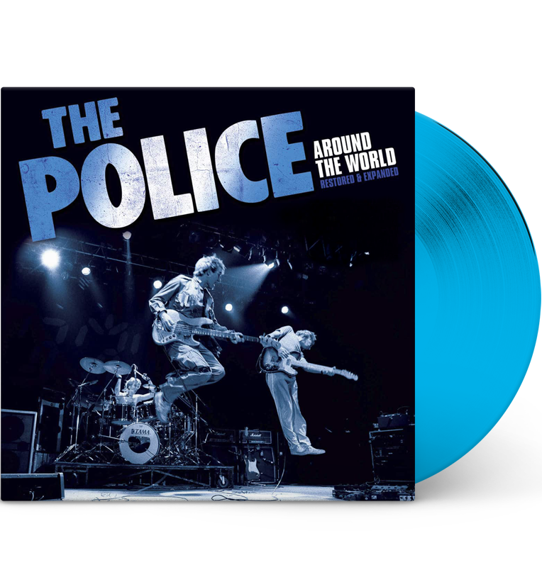 The Police – Around the World: Restored & Expanded (Limited Edition 12-Inch Album on Opaque Blue Vinyl with DVD)