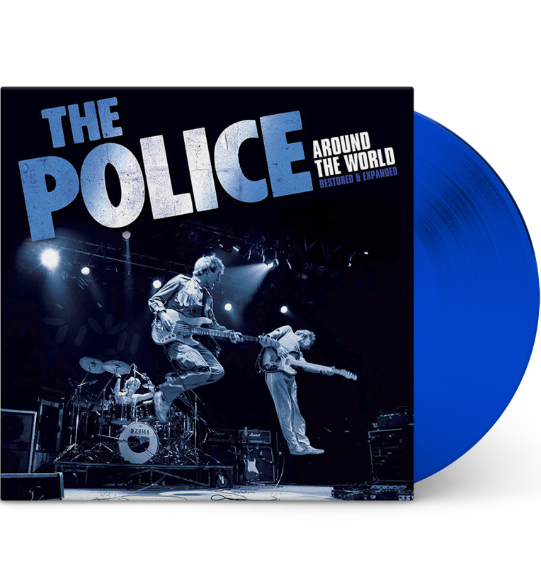 The Police – Around the World: Restored & Expanded (Limited Edition 12-Inch Album on Opaque Blue Vinyl with DVD)