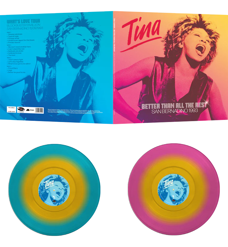 Tina Turner – Better Than All the Rest (Limited Edition Double-LP on Multi-Coloured Vinyl)