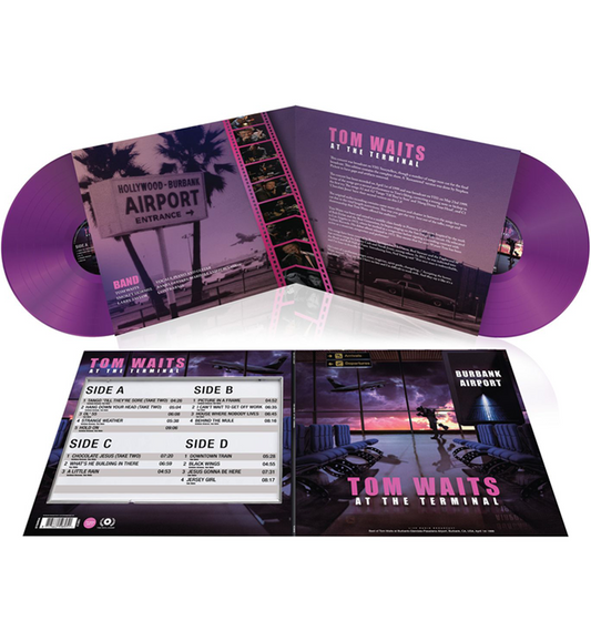 Tom Waits – At the Terminal: Live in Burbank, 1999 (Limited Edition Double-LP on 180g Pink Vinyl)