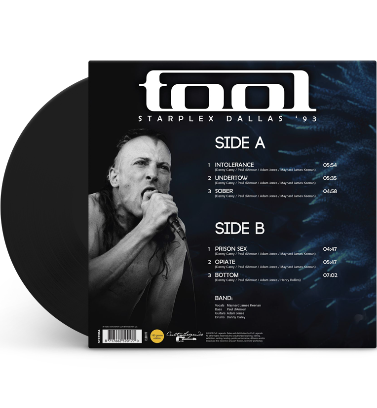 Tool – Starplex Dallas ’93 (12-Inch Album on 180g Vinyl)