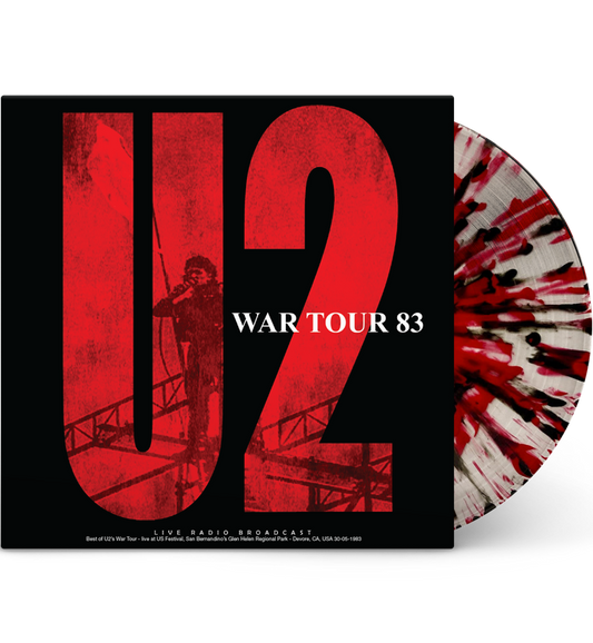 U2 – War Tour ’83 (12-Inch Album on 180g Splatter Vinyl)
