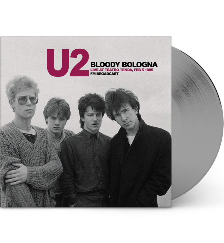 U2 – Bloody Bologna: Live at the Teatro Tenda, 5 February 1985 (Limited Edition 12-Inch Album on Grey Vinyl)