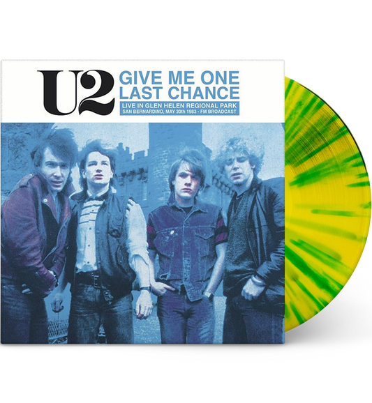 U2 – Give Me One Last Chance: Live in San Bernardino, 1983 (Limited Edition 12-Inch Album on Splatter Vinyl)