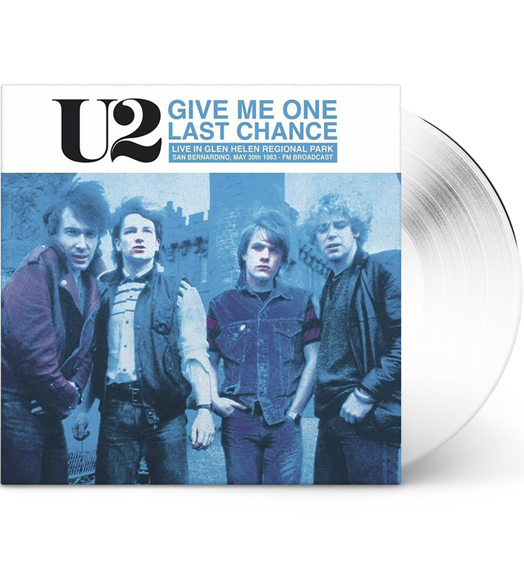 U2 – Give Me One Last Chance: Live in San Bernardino, 1983 (Limited Edition 12-Inch Album on White Vinyl)