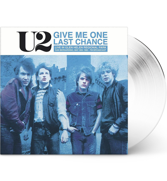 U2 – Give Me One Last Chance: Live in San Bernardino, 1983 (Limited Edition 12-Inch Album on White Vinyl)