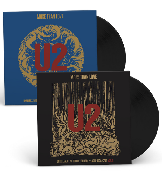 U2 – More Than Love: Unreleased Live Collection (2-LP Vinyl Bundle)