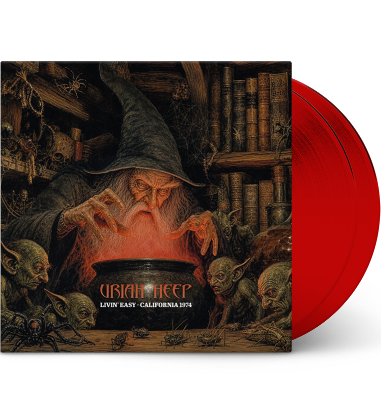 Uriah Heep – Livin’ Easy: California 1974 (Limited Edition Double-LP on Red Vinyl)