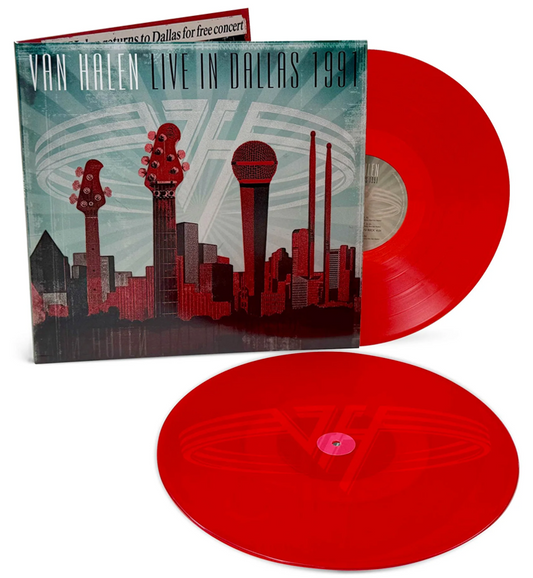 Van Halen – Live in Dallas 1991 (RSD Black Friday 2024 Limited Edition Double-LP on Red Vinyl)