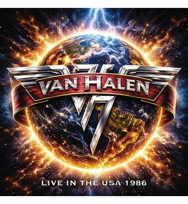 Van Halen – Live in the USA 1986 (Limited Edition 12-Inch Album on Blue Vinyl)