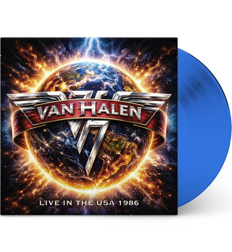 Van Halen – Live in the USA 1986 (Limited Edition 12-Inch Album on Blue Vinyl)
