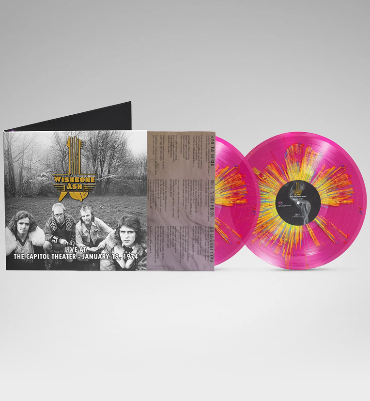 Wishbone Ash – Live at the Capitol Theatre, 19 January 1974 (Limited Edition Double-LP on 180g Splatter Vinyl)