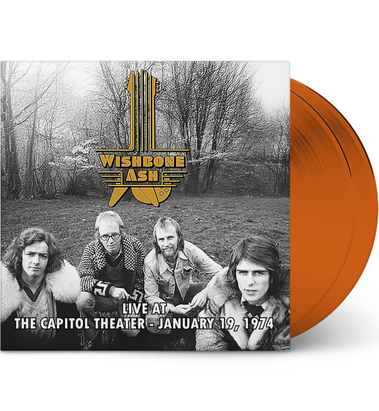Wishbone Ash – Live at the Capitol Theatre, 19 January 1974 (Double-LP on 180g Transparent Orange Vinyl)