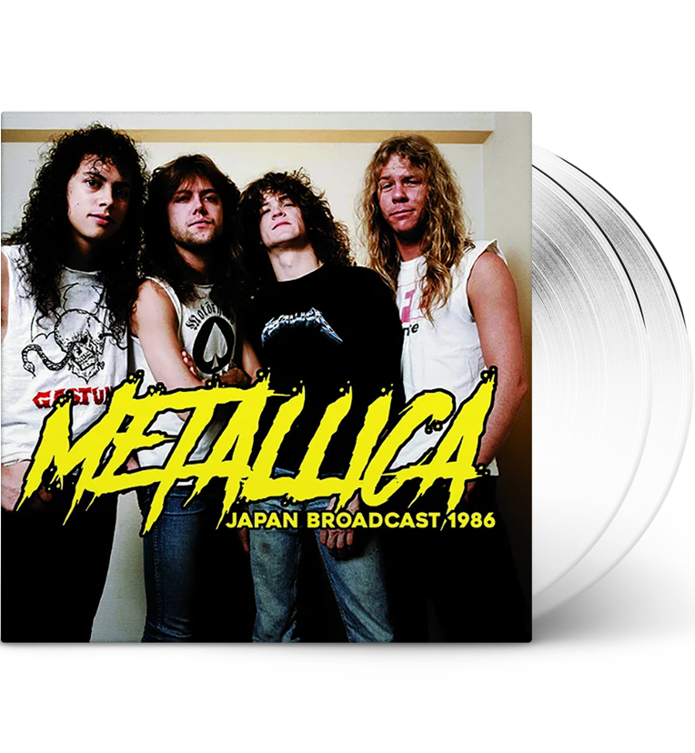 Metallica – Japan Broadcast 1986 (Limited Edition Double-LP on White Vinyl)